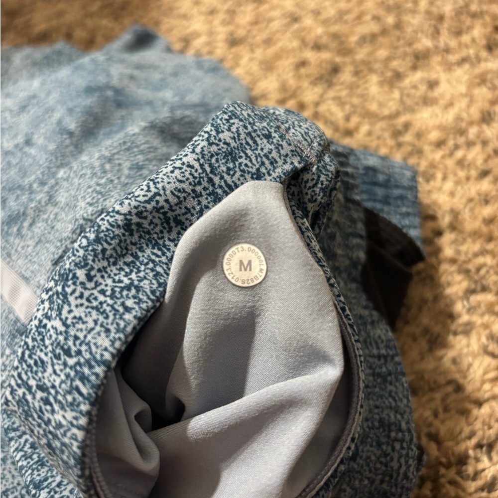 Men's Blue Lululemon Pace Breaker Shorts - Picture 3 of 5